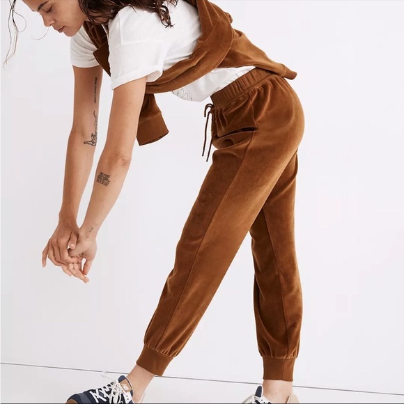 Madewell Velour Sweatpants ( Set) - Picture 1 of 8